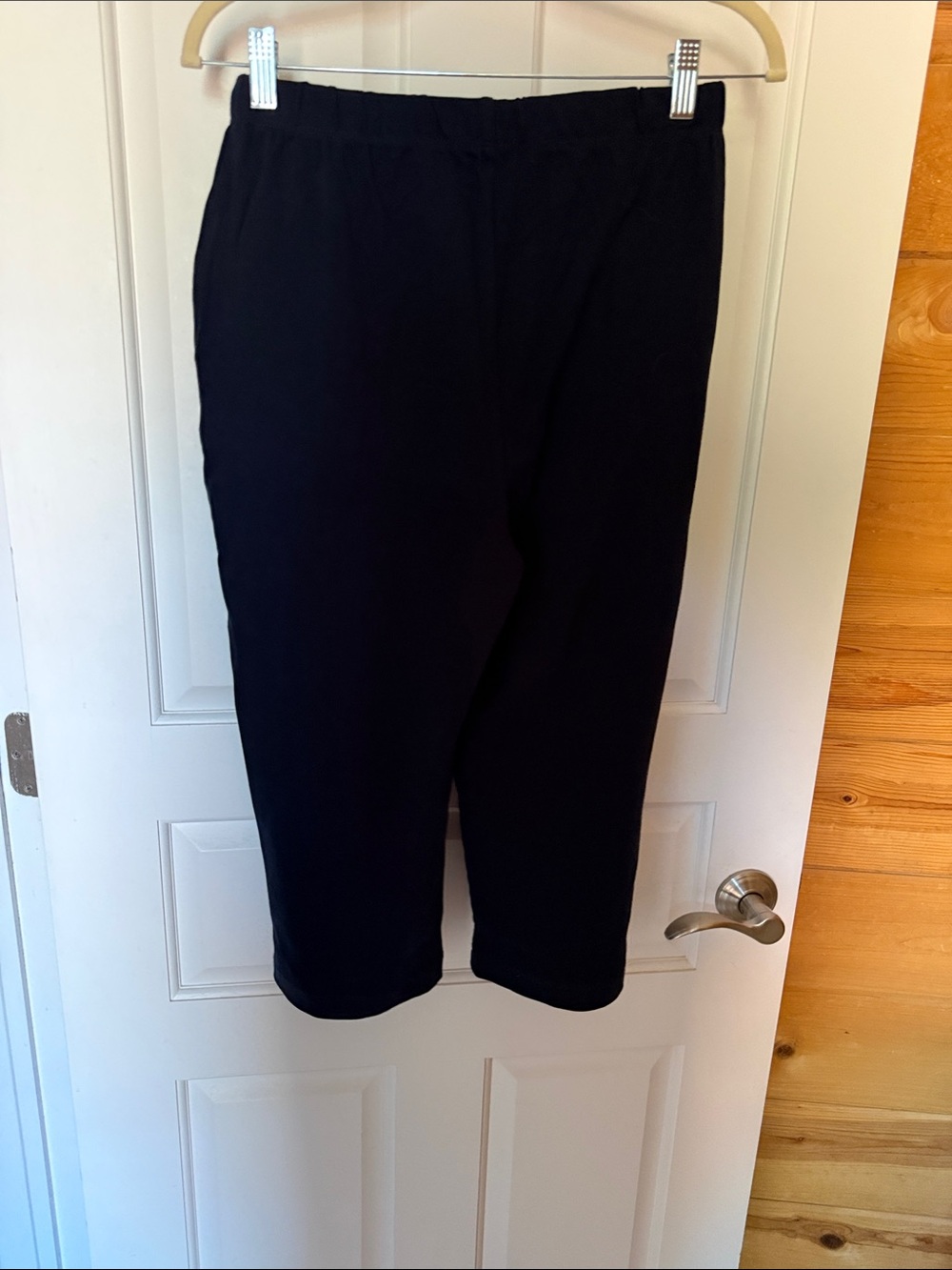 Lands End Dark Navy Crop Pants Size Small - Picture 4 of 4